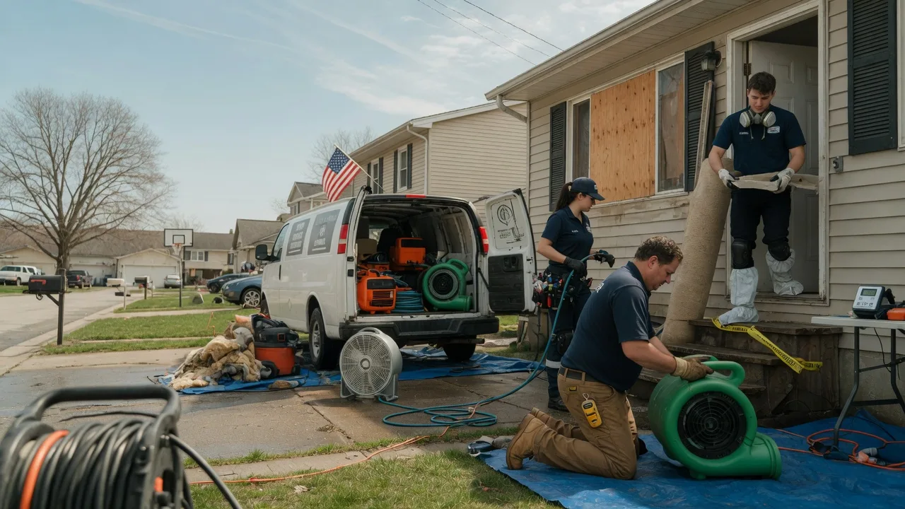 Water Damage Restoration in Mcville, ND near me